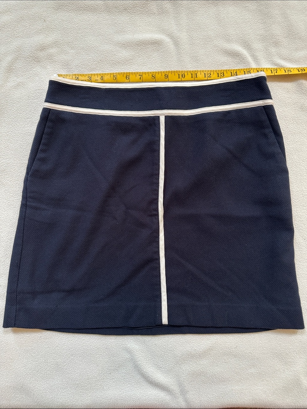 Loft Navy Skirt Size 10